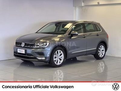 Usata VW Tiguan Executive 150 CV (110 kW) 2017 Grigio SUV