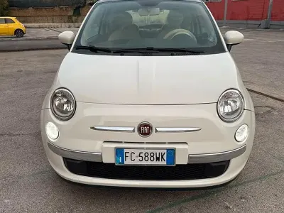 Usata Fiat 500 95 CV (69 kW) 2016 Bianco Utilitaria