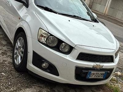 Usata Chevrolet Aveo 95 CV (69 kW) 2013 Bianco Berlina