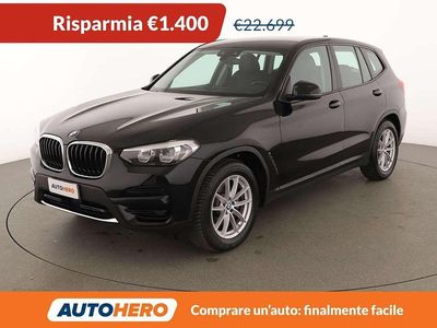 Begagnad BMW X3 190 HK (139 kW) 2018 Svart SUV