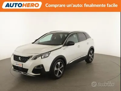 Usata Peugeot 3008 GT-line 131 CV (96 kW) 2019 Bianco SUV