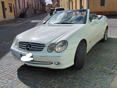 Usata Mercedes CLK200 136 CV (100 kW) 2003 Bianco Cabrio