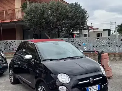 Usata Fiat 500C Rock 101 CV (74 kW) 2013 Nero Cabrio
