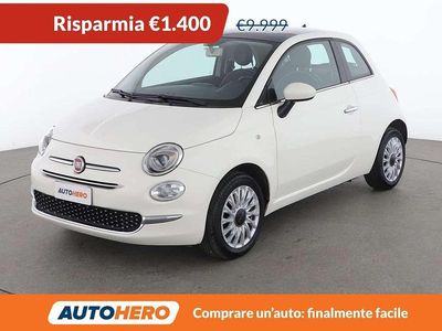 Usata Fiat 500 Lounge 69 CV (50 kW) 2017 Bianco Utilitaria