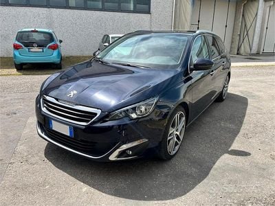 Usata Peugeot 308 CC Allure 116 CV (85 kW) 2014 Blu Cabrio