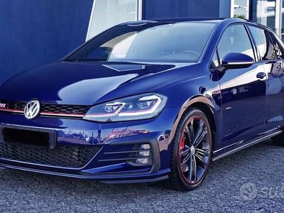 Usata VW Golf VII GTI 245 CV (180 kW) 2019 Blu Berlina
