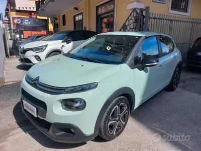 Usata Citroën C3 Feel 82 CV (60 kW) 2018 Verde Utilitaria