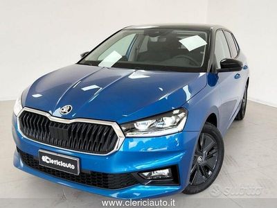 Nuova Skoda Fabia 80 CV (58 kW) 2025 Blu Utilitaria