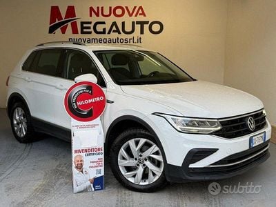 Usata VW Tiguan Life 150 CV (110 kW) 2022 Bianco SUV