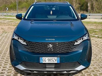 Usata Peugeot 5008 Business-Line 131 CV (96 kW) 2021 Blu/azzurro SUV