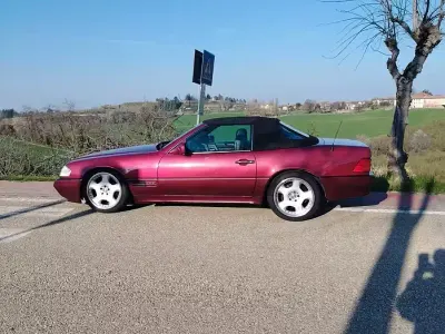 Usata Mercedes SL600 394 CV (289 kW) 1995 Rosso Cabrio