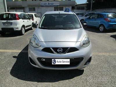Usata Nissan Micra Visia 80 CV (58 kW) 2015 Argento metallizzato Utilitaria