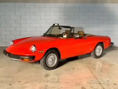 Usata Alfa Romeo Spider Veloce 1970 Rosso Cabrio