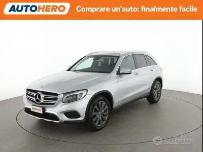 Usata Mercedes GLC250 Exclusive 204 CV (150 kW) 2017 Grigio SUV