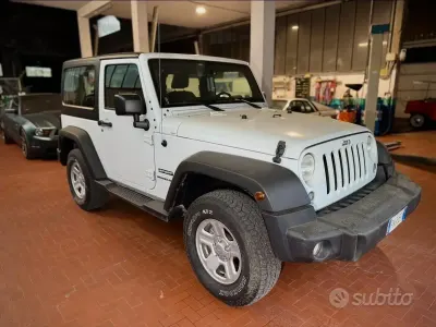 Usata Jeep Wrangler Sahara 200 CV (147 kW) 2018 Bianco SUV