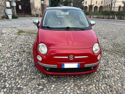 Usata Fiat 500 Lounge 69 CV (50 kW) 2011 Rosso Utilitaria