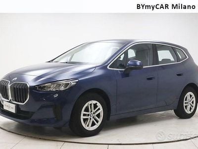 Usata BMW 218 Active Tourer Efficient Dynamics 2022 Blu Monovolume