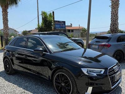 Usata Audi A3 Ambition 150 CV (110 kW) 2018 Nero Berlina