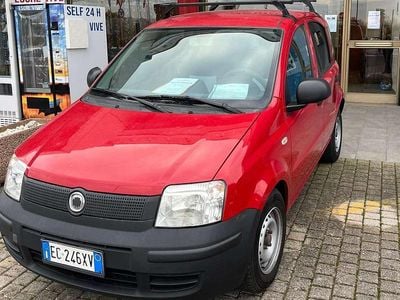 Usata Fiat Panda 60 CV (44 kW) 2010 Rosso Furgone