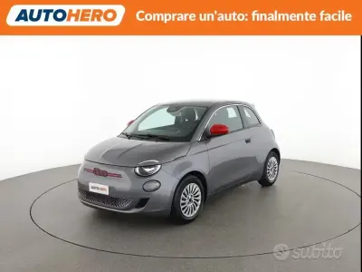 Usata Fiat 500e Red 42 kW (58 CV) 2022 Grigio Utilitaria