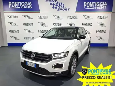 Usata VW T-Roc Advance 150 CV (110 kW) 2019 Bianco SUV