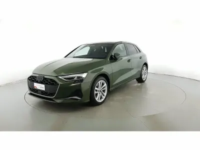 Usata Audi A3 Sportback e-tron Advanced Plus 116 CV (85 kW) 2025 Verde distretto metallizzato Utilitaria