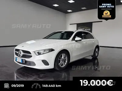 Begagnad Mercedes A180 Premium 116 HK (85 kW) 2019 Vit Sedan