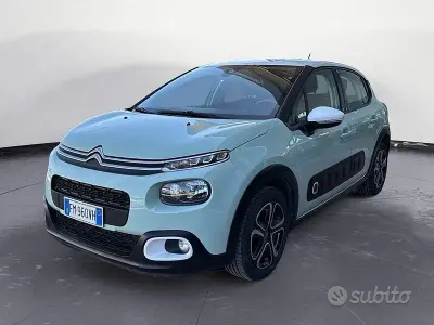 Usata Citroën C3 PureTech 82 CV (60 kW) 2018 Verde Utilitaria