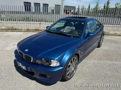 Begagnad BMW M3 343 HK (252 kW) 2002 Blå Sportkupé