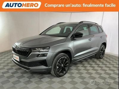 Usata Skoda Karoq SportLine 150 CV (110 kW) 2023 Grigio SUV