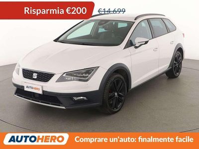 Usata Seat Leon X-Perience 4Drive 184 CV (135 kW) 2016 Bianco Station wagon