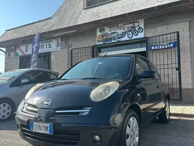 Usata Nissan Micra Acenta 82 CV (60 kW) 2006 Nero Berlina