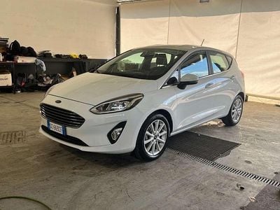 Usata Ford Fiesta Titanium 75 CV (55 kW) 2020 Bianco Utilitaria