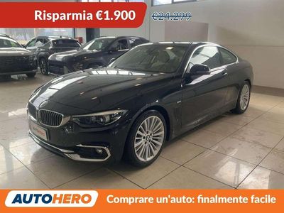Usata BMW 430 Luxury Line 258 CV (189 kW) 2017 Nero Coupé