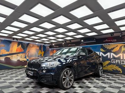 Begagnad BMW X6 M Sport 258 HK (189 kW) 2018 Blå SUV