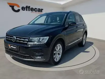Usata VW Tiguan Business 150 CV (110 kW) 2020 Nero SUV