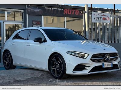 Usata Mercedes A180 Premium 116 CV (85 kW) 2020 Bianco Berlina