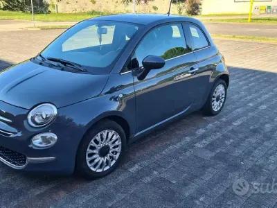 Begagnad Fiat 500 Lounge 69 HK (50 kW) 2019 Grå Sedan