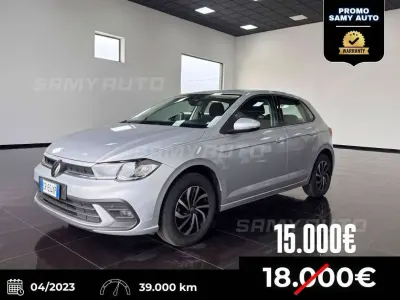 Usata VW Polo Life 80 CV (58 kW) 2023 Argento Utilitaria