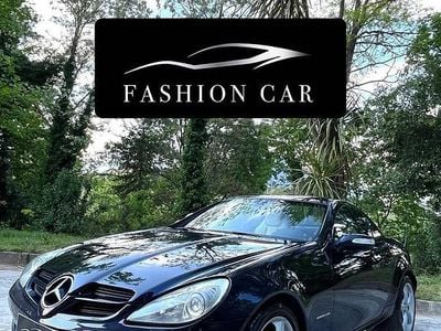 Usata Mercedes SLK200 163 CV (119 kW) 2004 Blu Cabrio