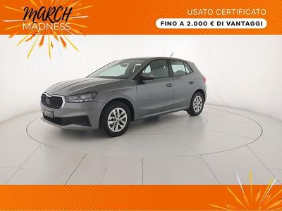 Usata Skoda Fabia Ambition 65 CV (47 kW) 2023 Grigio graphite metallizzato Utilitaria