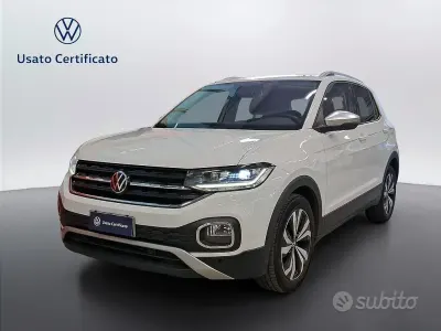 Usata VW T-Cross Advance 116 CV (85 kW) 2020 Pure white SUV