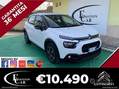 Usata Citroën C3 Feel 102 CV (75 kW) 2022 Bianco Berlina
