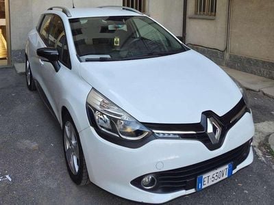 Usata Renault Clio GrandTour 90 CV (66 kW) 2014 Bianco Station wagon