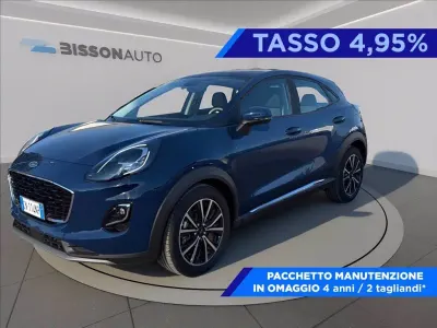 Second-hand Ford Puma Titanium S 125 CP (91 kW) 2023 Albastru SUV