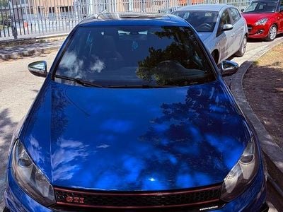 Usado VW Golf VI GTI 210 CV (154 kW) 2009 Azul Utilitario