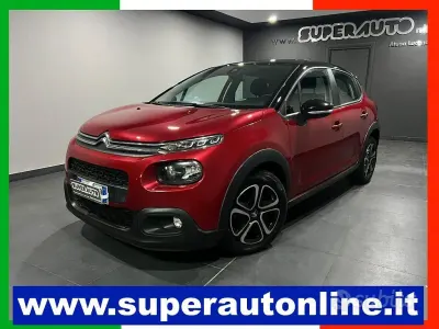 Usata Citroën C3 Shine 75 CV (55 kW) 2018 Rosso Utilitaria