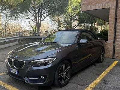 Usata BMW 218 Sport Line 136 CV (100 kW) 2017 Cabrio
