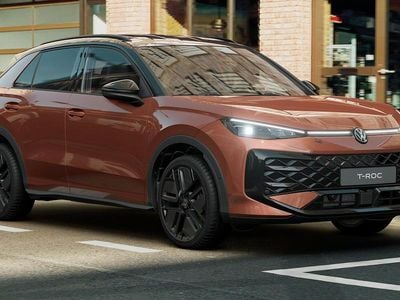 Nuova VW T-Roc R-line 150 CV (110 kW) 2026 Flame red metallizzato nero SUV