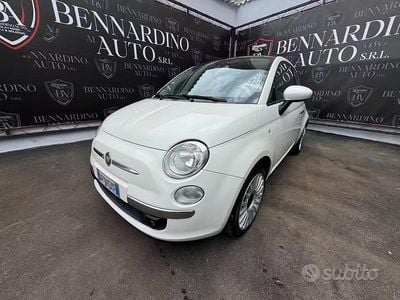 Usata Fiat 500 69 CV (50 kW) 2009 Bianco Cabrio